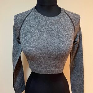 NEW Gymshark adapt seamless long sleeve crop